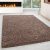 Ay life 1500 mokka 240x340cm monocolor shaggy covor