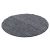 Ay life 1500 gri închis 80cm monocolor cerc shaggy covor
