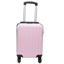   Like roz valiză cu carcasă rigidă 38cmx29cmx19cm-valiză mică de cabină