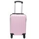 Like roz valiză cu carcasă rigidă 38cmx29cmx19cm-valiză mică de cabină