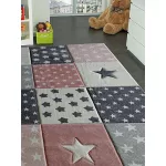 Ber Smart 140x190cm 40217 COVOR COPII pink cu STELE