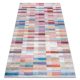  Magazin 16. ANDRE 2295 covor lavabil Stripe anti-alunecare - roz / albastru 160x220 cm