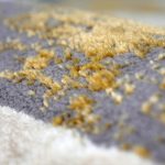 Modern covor, ZARIF 9928 bej-aur 80x150cm