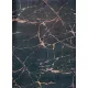  Covor modern Ber. PORTE 2007 negru GOLD 80 x 150 cm