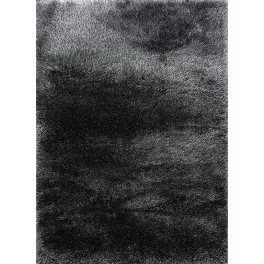 Covor shaggy Ber. SEVEN SOFT 7901 gri negru 120 x 180 cm