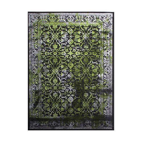  Covor modern Ber. JAWA 5128-A151A gri verde 60 x 100 cm