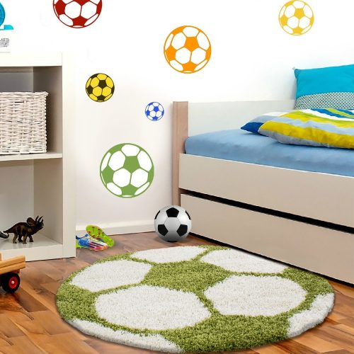 Ay fun 6001 verde 120cm Pentru copiishaggy covor