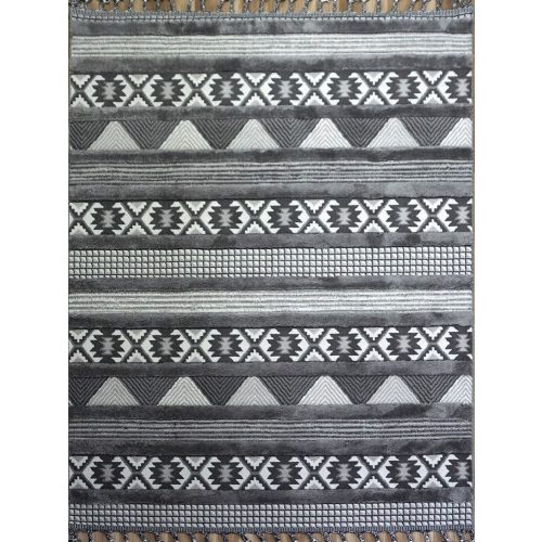 ZEUGMA 6504 GRI 120 X 180 D FRIESE PP covor