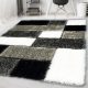 Melissa new 3072 negru 60set=60x220cm+2buc.60x110cm covor