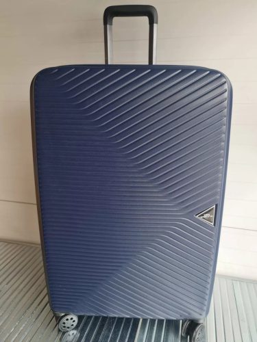 Prism valiză mare cu carcasă rigidă albastră , 69cmx49cmx30cm-