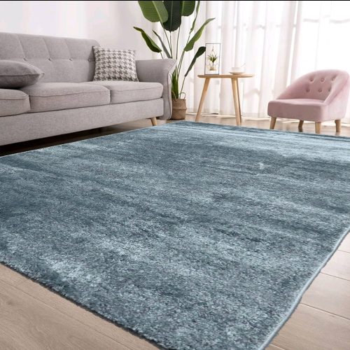 covor monocolor ieftin, Milano albastru 60set=60x220cm+2bucx60x110cm