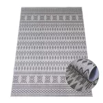  Covor modern Ber. EQOS 0002 gri 120 x 180 cm