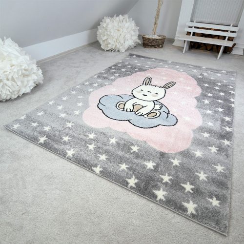  Shop Kr reducere covor copii, STRAWBERRY 160x230cm 5062 covor iepuras mic.