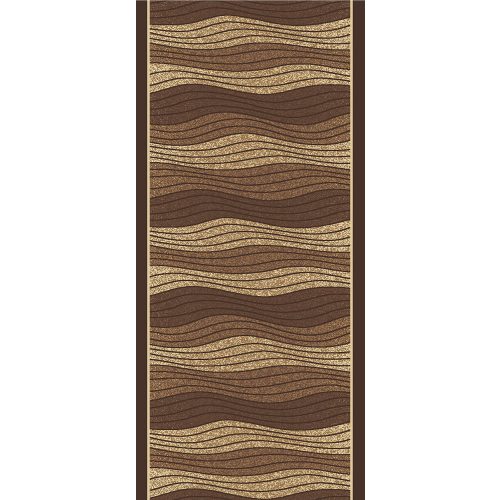  Magazin 13. Covor maro ondulat 100 x 265 cm (Fără nituri)