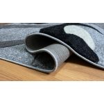 COMFORT gri 74 60x110CM-MODERN covor