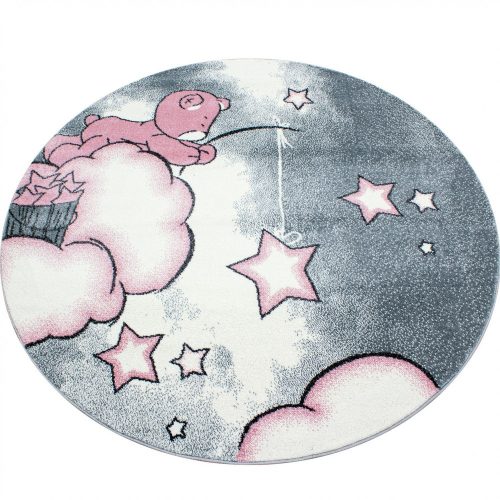  Magazin 14. Covor rotund pentru copii Ay. kids 580 roz, 160 cm, la reducere