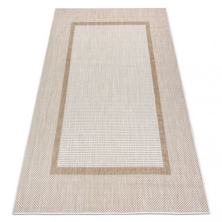  Magazin 21. Covor țesut sisal SION 21782 țesut plat ecru / bej 80x250 cm