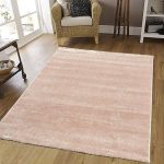 covor monocolor ieftin, Milano roz 60x110cm