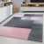 Ay Lucca 1810 roz 80x150cm covor