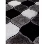 Luxos SHAGGY SHAGGY covor, Elvira 1138 gri 200x290cm