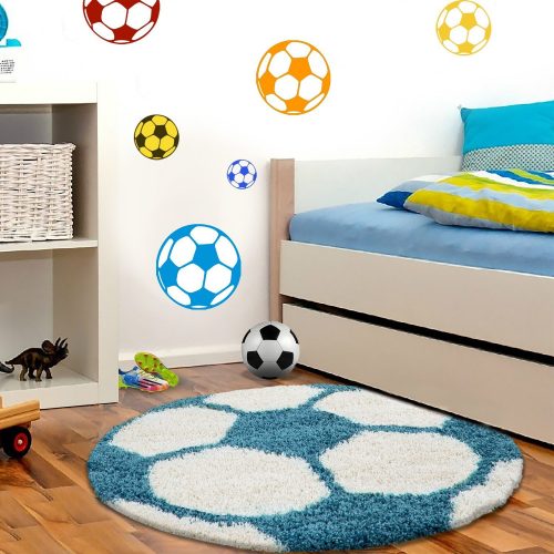 Ay fun 6001 turcoaz 100cm Pentru copiishaggy covor