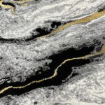 Den Sunset 1422 L. Gri 60x110cm covor modern