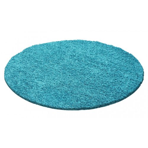 Ay life 1500 turcoaz 80cm monocolor cerc shaggy covor