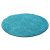 Ay life 1500 turcoaz 80cm monocolor cerc shaggy covor