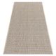  Magazin 9. Covor țesut din sisal floorlux 20580 simplu, culoare uni - șampanie / taupe 140x200 cm