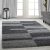 Ay gala 2505 gri 140x200cm - shaggy covor ieftin