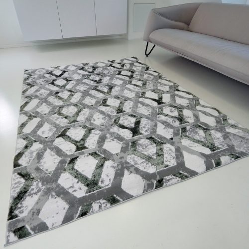 Modern covor, ZARIF 9960 gri-verde 120x170cm