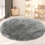 cerc Scott gri 100cm covor spate din cauciuc