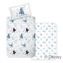   Disney lenjerie de pat pentru copii 2 piese - FROZEN D02 140x200cm + 50x70cm