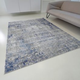 Modern covor, ZARIF 005 gri-albastru 80x150cm