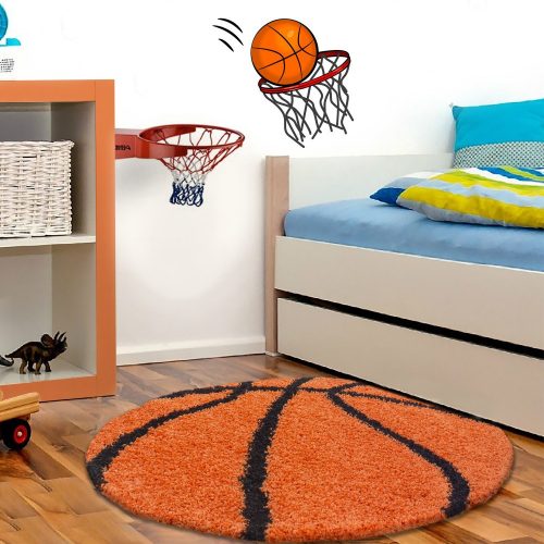 Ay fun 6002portocaliu 100cm Pentru copiishaggy covor