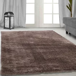   Foarte moale Shaggy covor, 80X250Cm Belinda  bej închis  covor