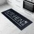 MY. SIL Covor de bucătărie 57x197cm-negru kitchen