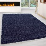 Ay life 1500 albastru 120x170cm monocolor shaggy covor