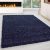 Ay life 1500 albastru 120x170cm monocolor shaggy covor