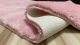Serrano roz 120x170cm-spate din cauciuc