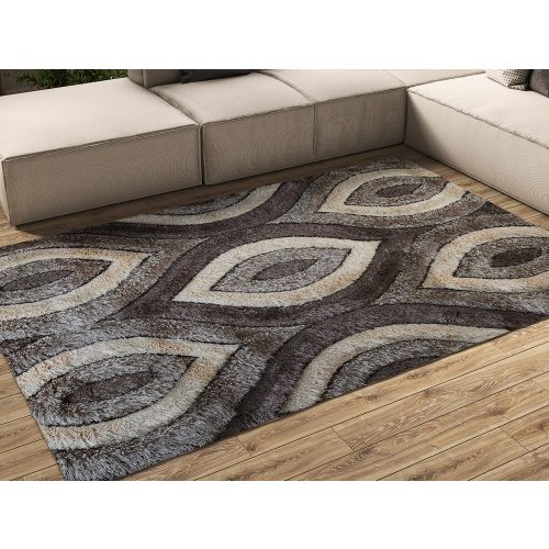  Magazin 7. COVOARE SHAGGY DE LUX, Den. Elvira 0625 bej 60 seturi = 60x220cm + 2 buc x 60x110cm