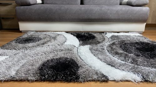 Luxos SHAGGY SHAGGY covor, Elvira 1141 gri 160x230cm