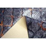 Ber Porte 0066 aur-gri 80x150cm- covor modern subtire