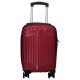  valiză cu pereți duri Paulo burgundy 41cmx30cmx20cm-valiză mică de cabină