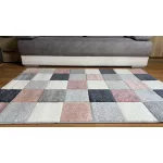 Linett  pink 2421 pink 60set=60x220+2bucx60x110cm covor