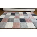 Linett  pink 2421 pink 60set=60x220+2bucx60x110cm covor