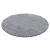 Ay life 1500 gri deschis 200cm monocolor cerc shaggy covor
