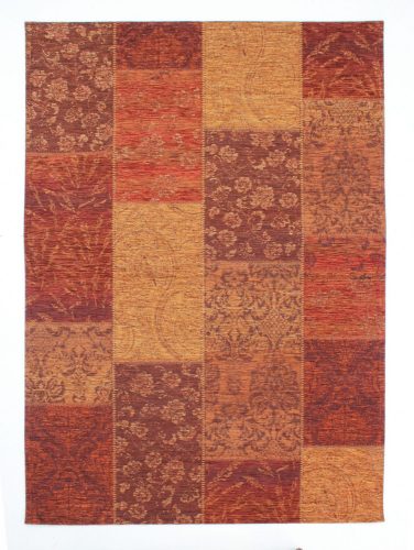 FL PATCHWORK CHENILLE TERRACOTTA 120X170 covor