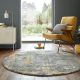 FL. WONDERLUST gri/OCHRE 160X160 covor