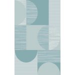 Berlin E2991 albastru 60x100cm-covor modern color